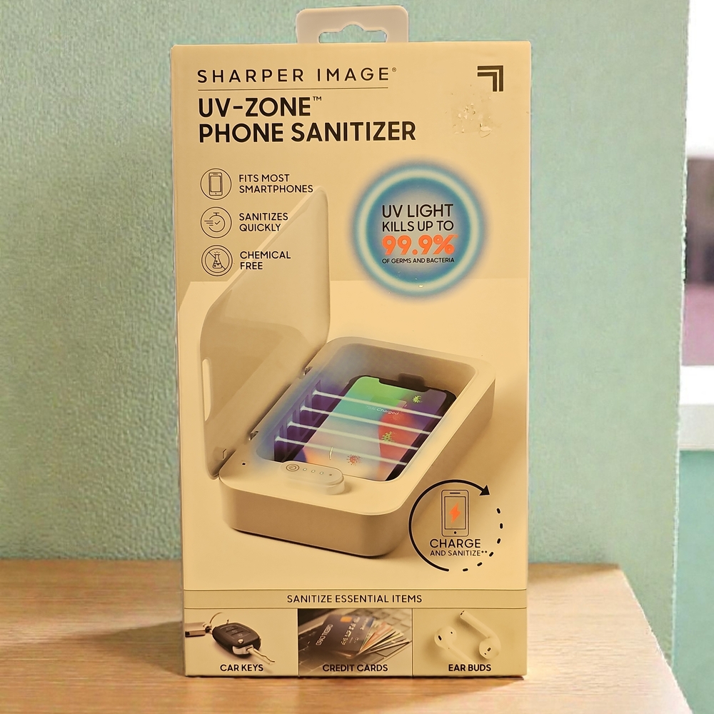 Sharper Image UV-Zone Phone Sanitizer